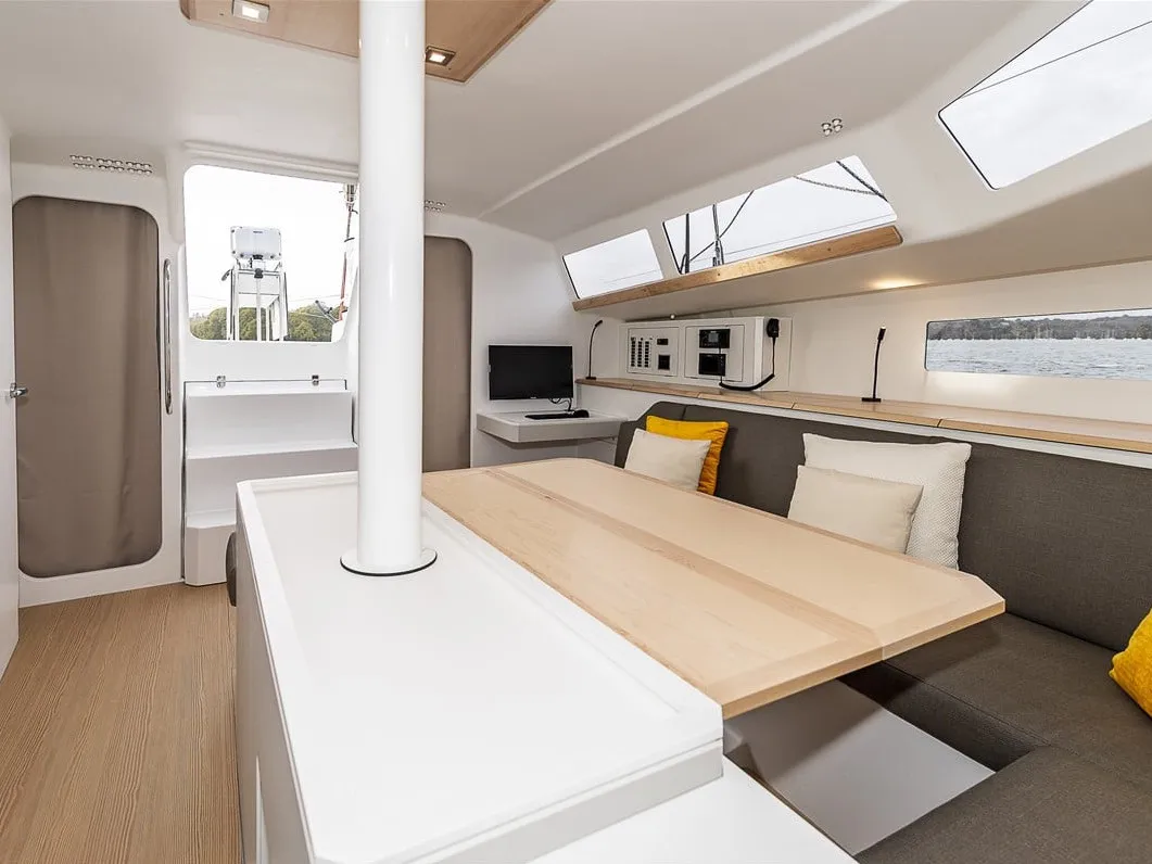 Salon of TOSTAKY, a Pogo 44 sailboat at Alameda, United States