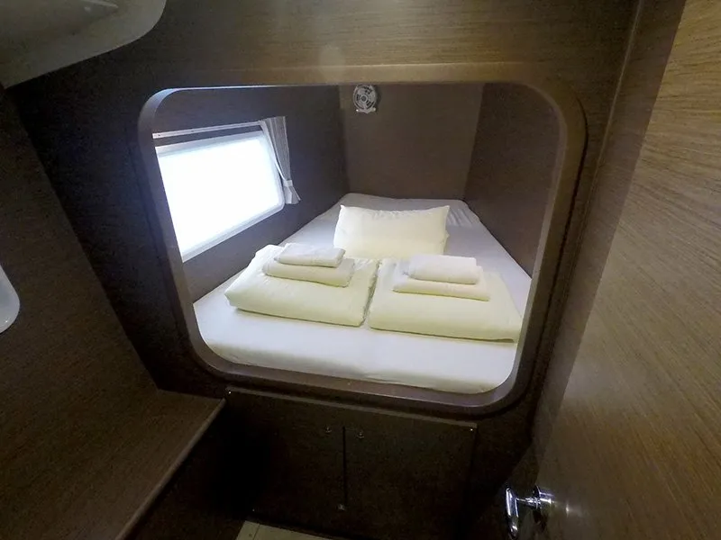 Cabin on Grey Pearl, a Lagoon 380 catamaran at Grad Šibenik, Croatia