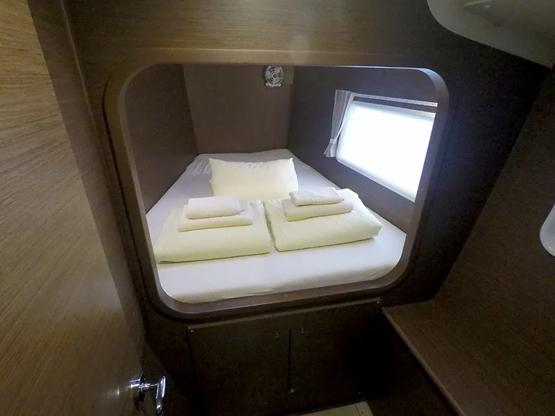 Cabin on Grey Pearl, a Lagoon 380 catamaran at Grad Šibenik, Croatia
