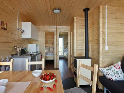 Salon of BunBo II, a De Drait Houseboat motorboat at Drachten, Netherlands