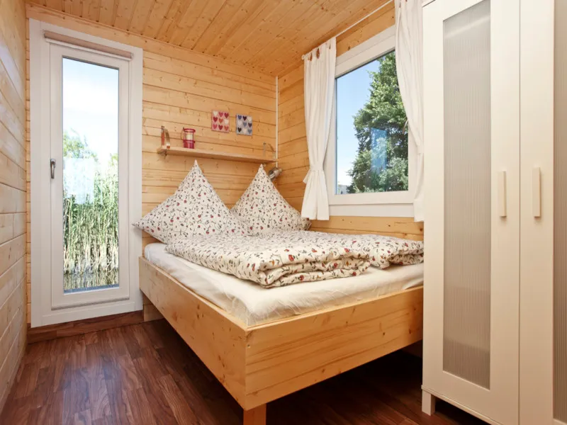 Cabin on BunBo II, a De Drait Houseboat motorboat at Drachten, Netherlands