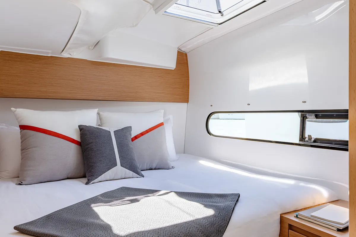 Cabin on Spark Of Sea, a Excess 11 catamaran at Općina Rogoznica, Croatia