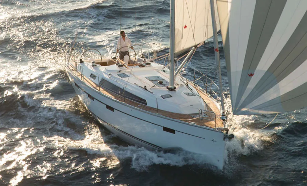 Euterpe, a Bavaria Cruiser 41 sailboat at Zadar, Croatia