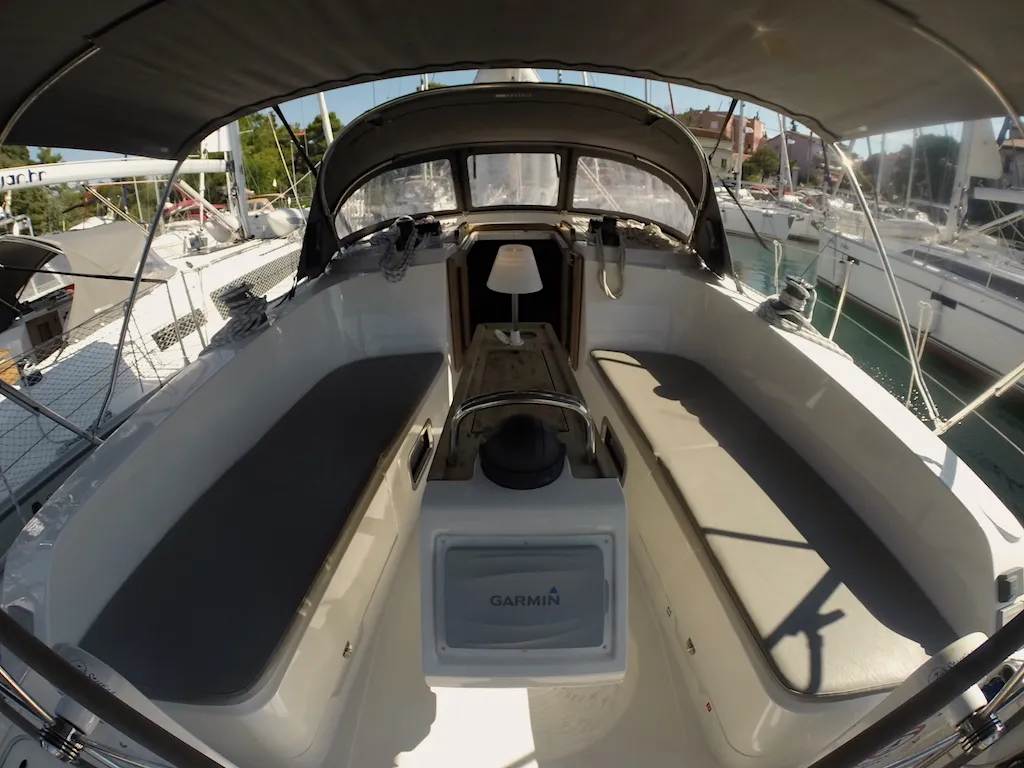 Euterpe, a Bavaria Cruiser 41 sailboat at Zadar, Croatia