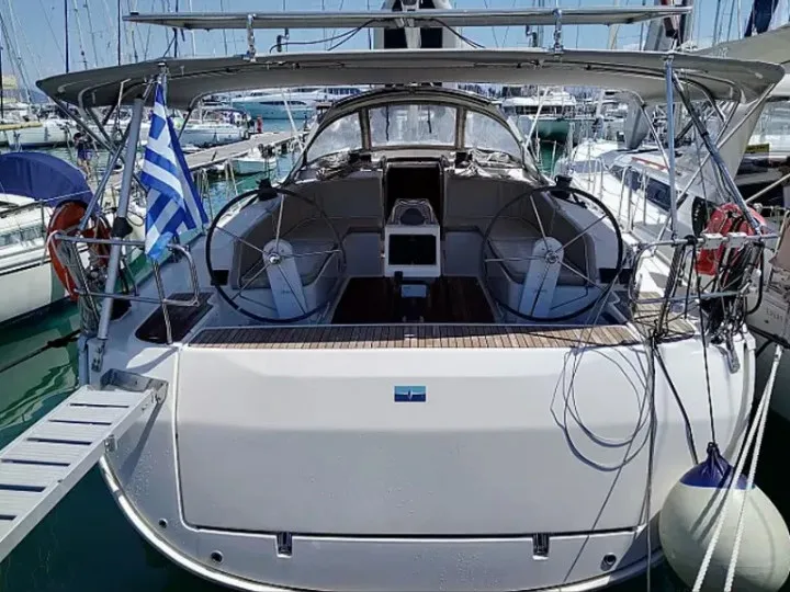 Mojito, a Bavaria Cruiser 46 sailboat at Kontokali, Greece