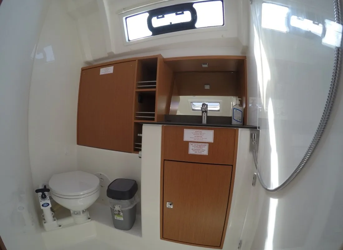 Head on Cadenza, a Bavaria Cruiser 41 sailboat at Fethiye, Turkey