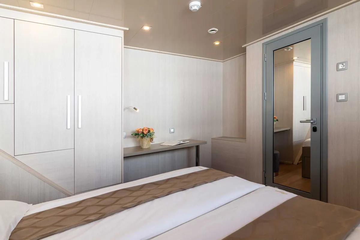 Cabin on Suzana, a Gulet Luxury Motor Yacht motor yacht at Dubrovnik, Croatia