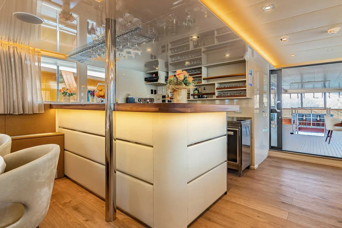 Galley of Suzana, a Gulet Luxury Motor Yacht motor yacht at Dubrovnik, Croatia