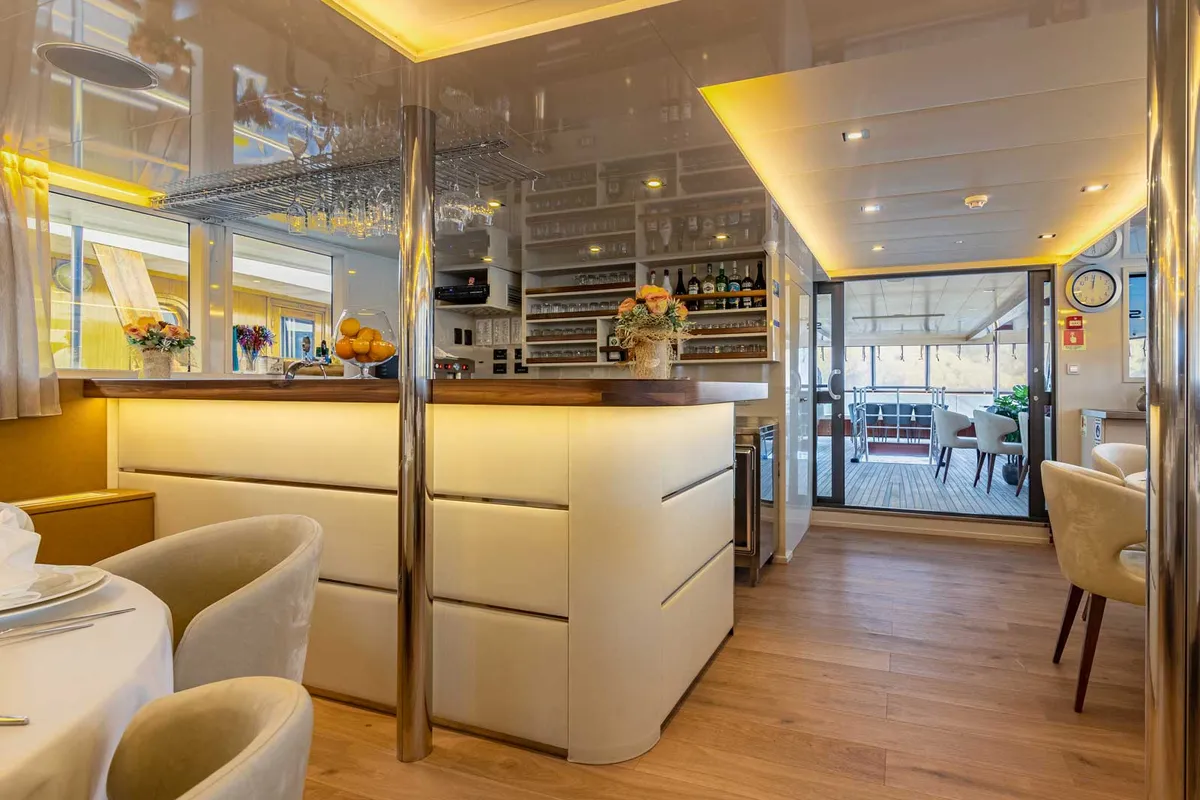 Galley of Suzana, a Gulet Luxury Motor Yacht motor yacht at Dubrovnik, Croatia