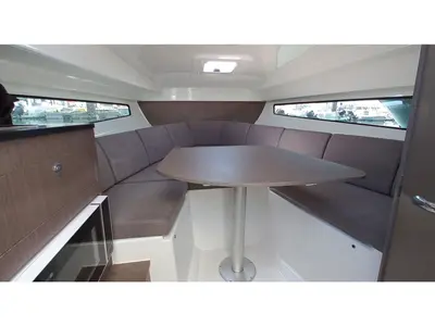 Salon of Beneteau Flyer 8 SUNdeck, a motorboat at Punat, Croatia