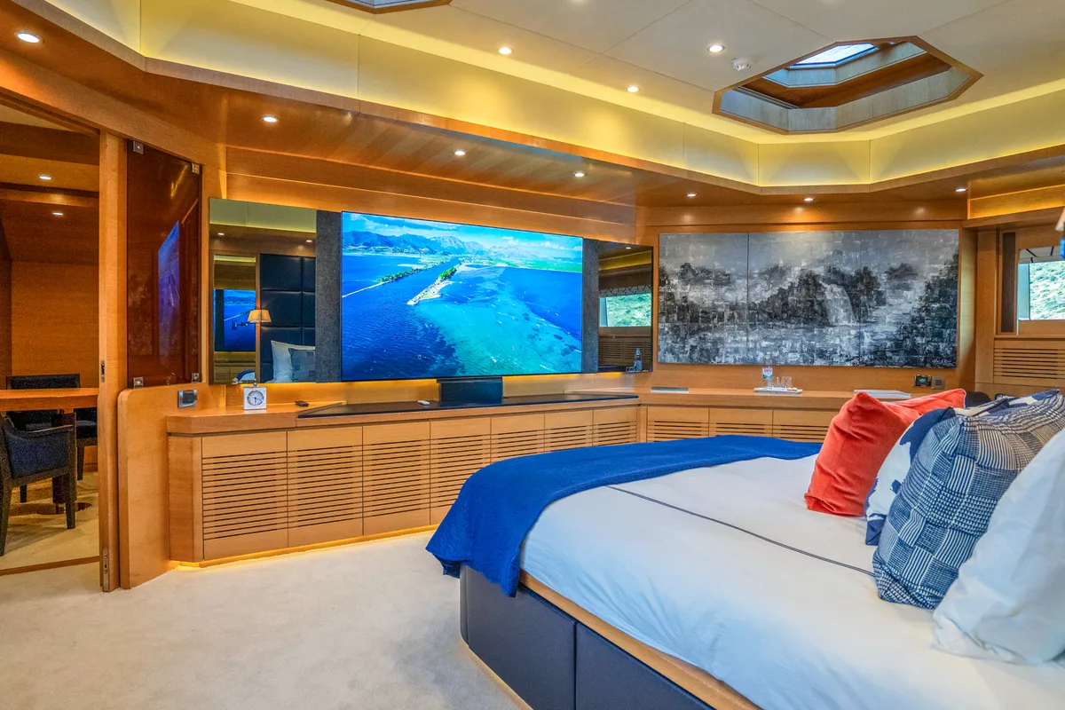 Cabin on Silent World, a Gulet Motoryacht motor yacht at Split, Croatia