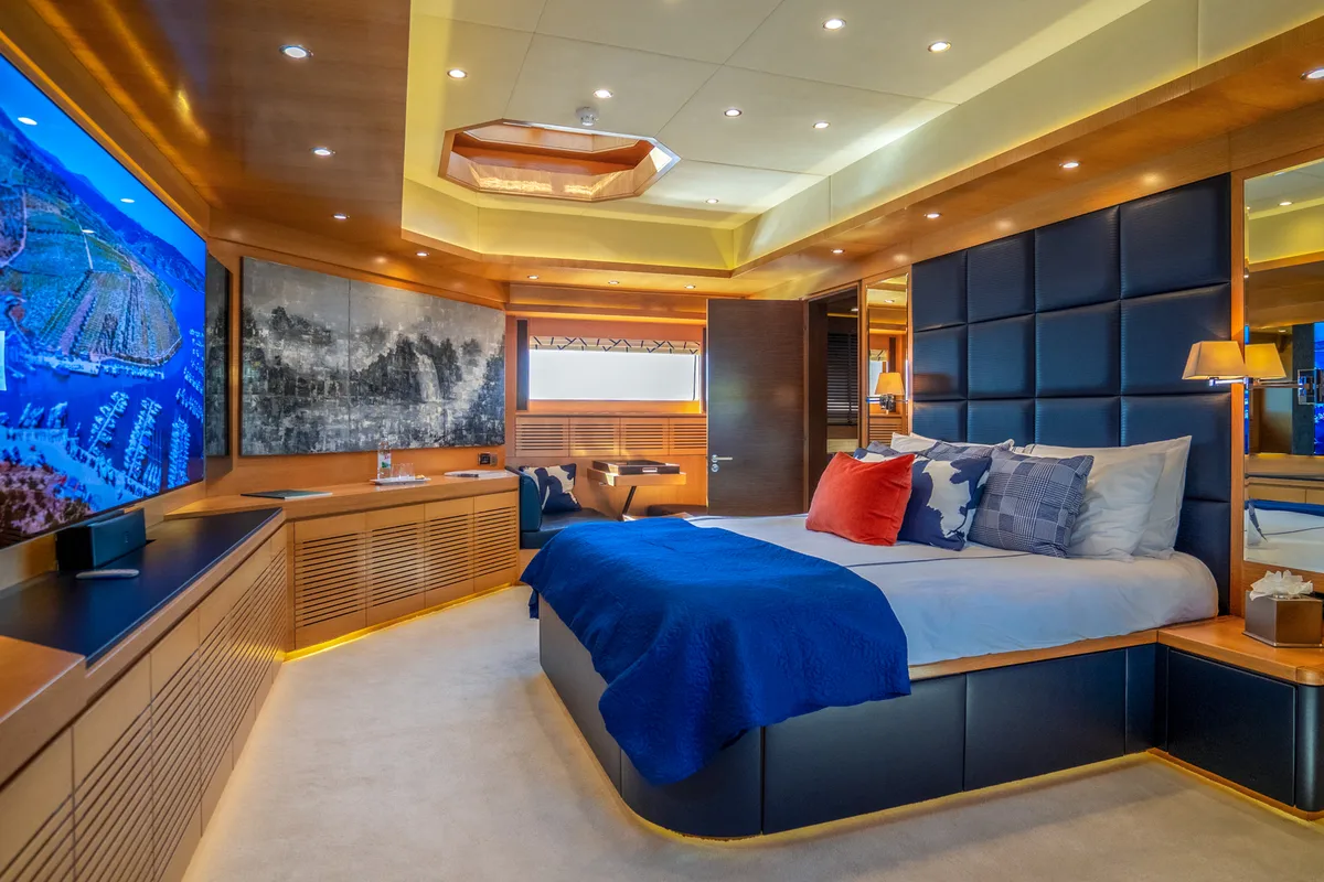 Cabin on Silent World, a Gulet Motoryacht motor yacht at Split, Croatia