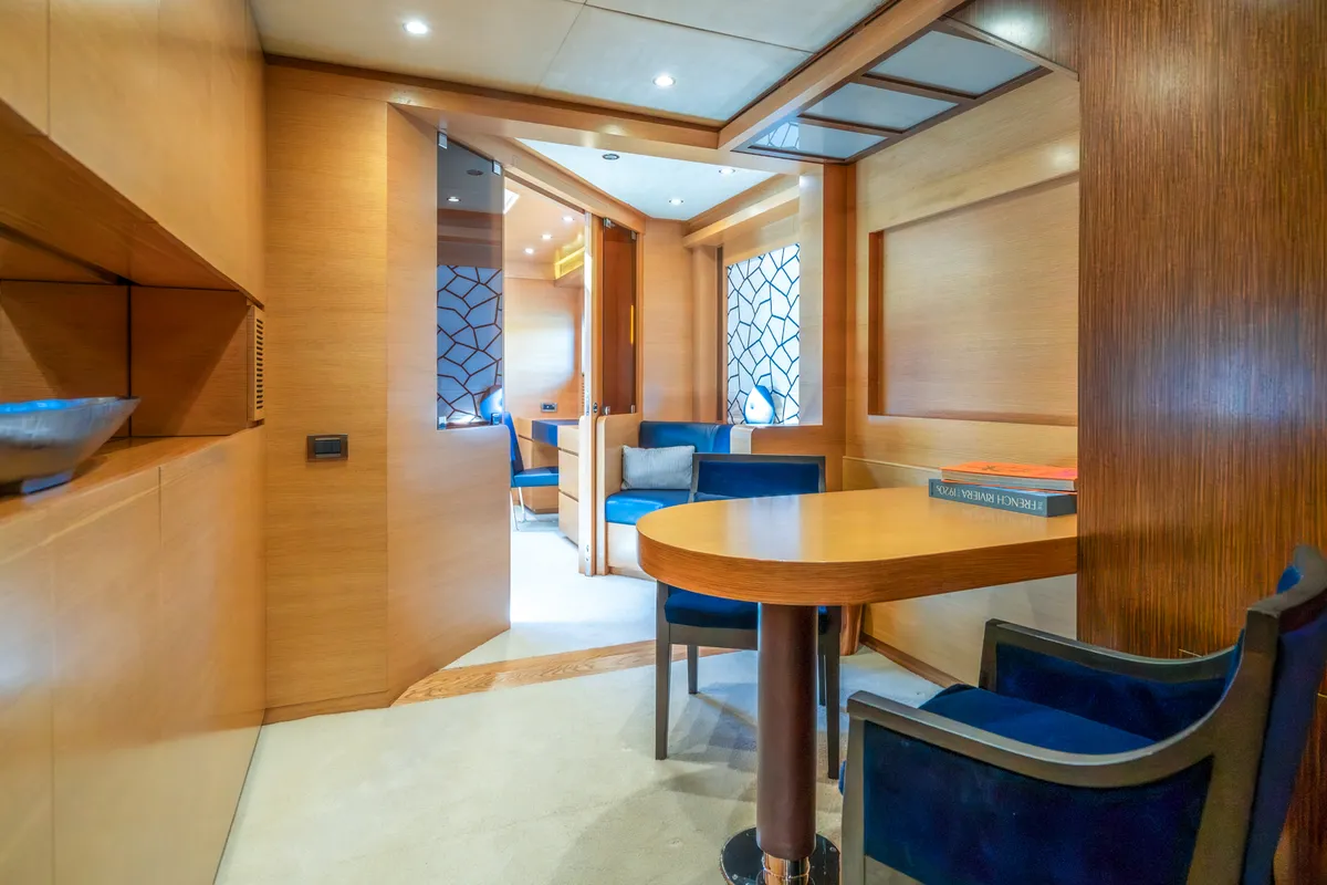 Salon of Silent World, a Gulet Motoryacht motor yacht at Split, Croatia