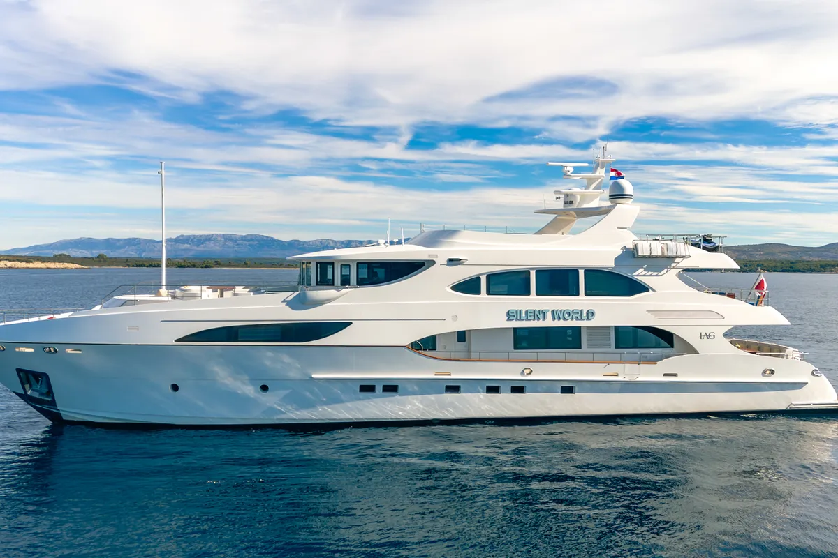 Exterior view of Silent World, a Gulet Motoryacht motor yacht at Split, Croatia