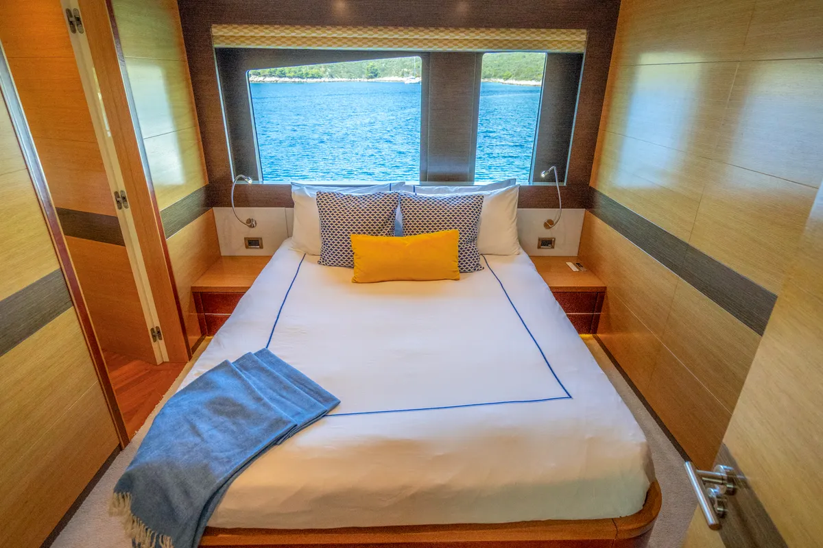 Cabin on Silent World, a Gulet Motoryacht motor yacht at Split, Croatia