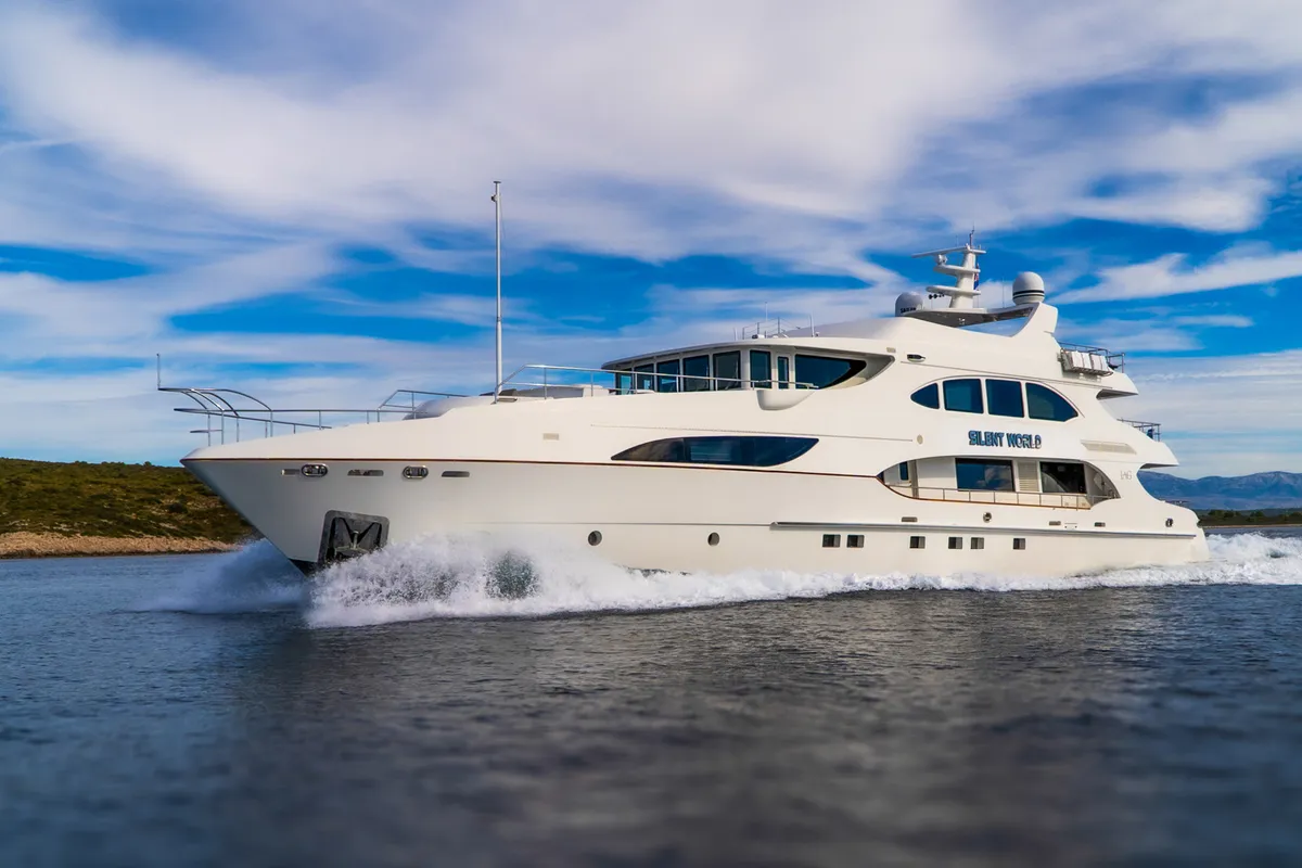 Exterior view of Silent World, a Gulet Motoryacht motor yacht at Split, Croatia