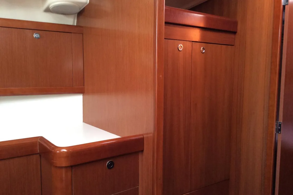 Seacret, a Beneteau Oceanis 43 sailboat at Athens, Greece