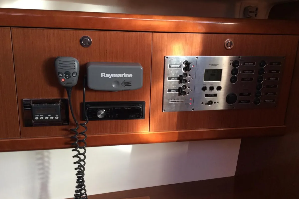 Seacret, a Beneteau Oceanis 43 sailboat at Athens, Greece