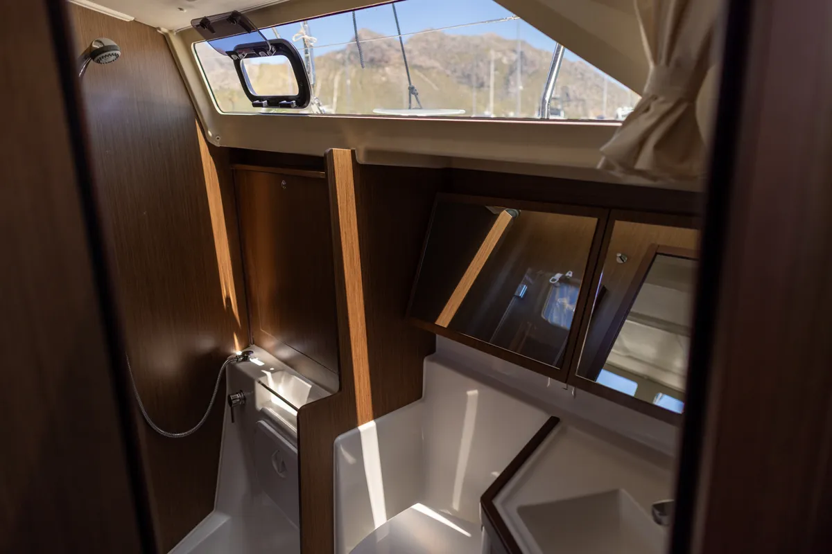 PASSEPARTOUT, a Beneteau Oceanis 41.1 sailboat at Port de Pollença, Spain
