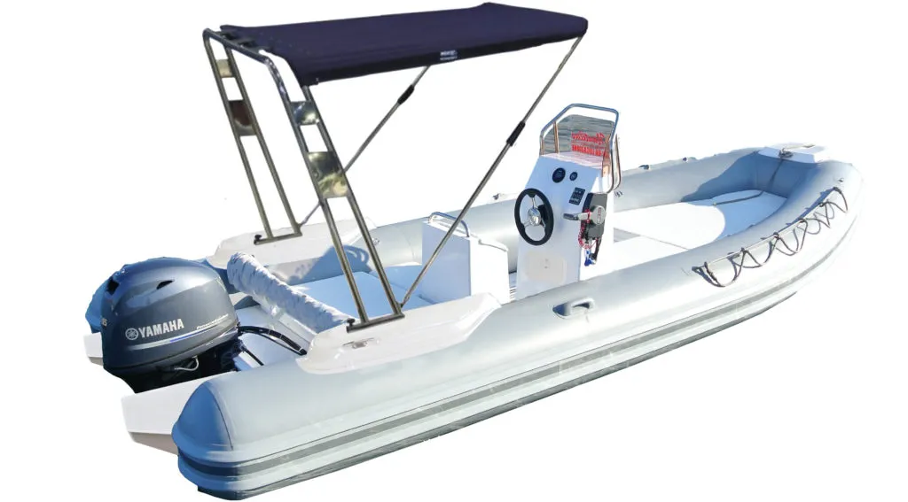 n. 7, a Lady Sailing Expo 580 RIB at Cannigione, Italy