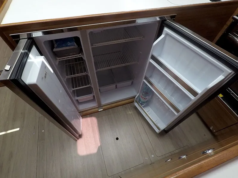 Galley of Evana, a Elan Impression 50.1 sailboat at Grad Šibenik, Croatia