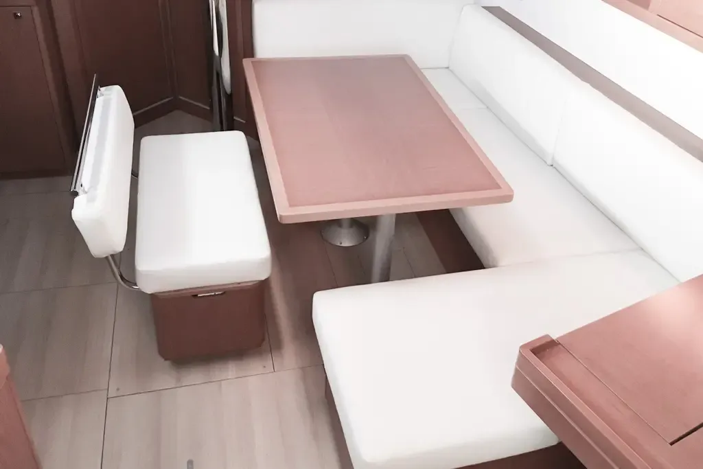Salon of Soul, a Beneteau Oceanis 45 sailboat at Tivat, Montenegro