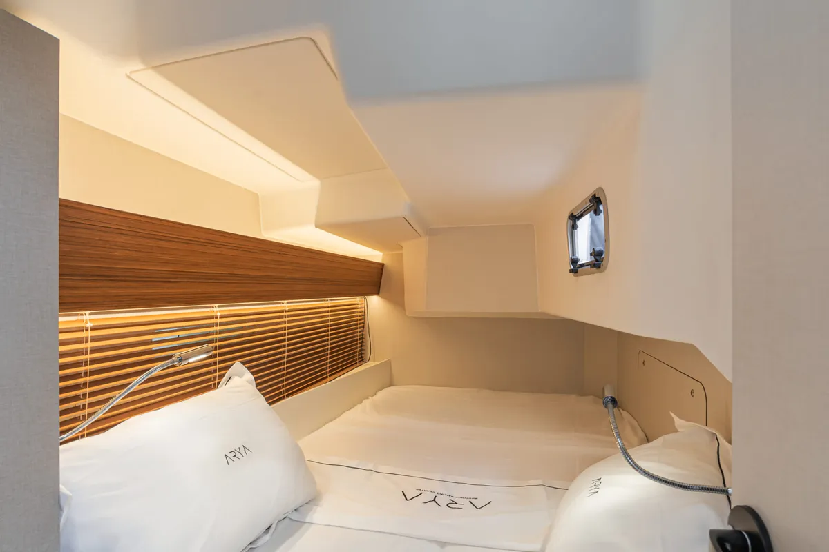 Floor plan of Black Pearl, a Gulet x-reuse sailboat at Piraeus, Greece