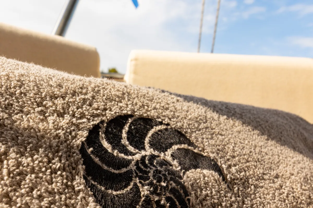 Zizi II, a Bali 4.6 catamaran at Preveza, Greece