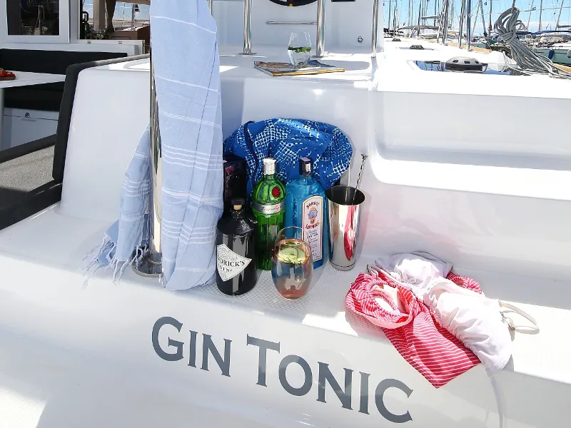 Gin Tonic, a Lagoon 39 catamaran at Općina Sukošan, Croatia