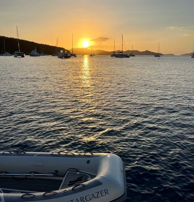 Stargazer, a Fountaine Pajot Tanna 47 catamaran at Road Town, British Virgin Islands