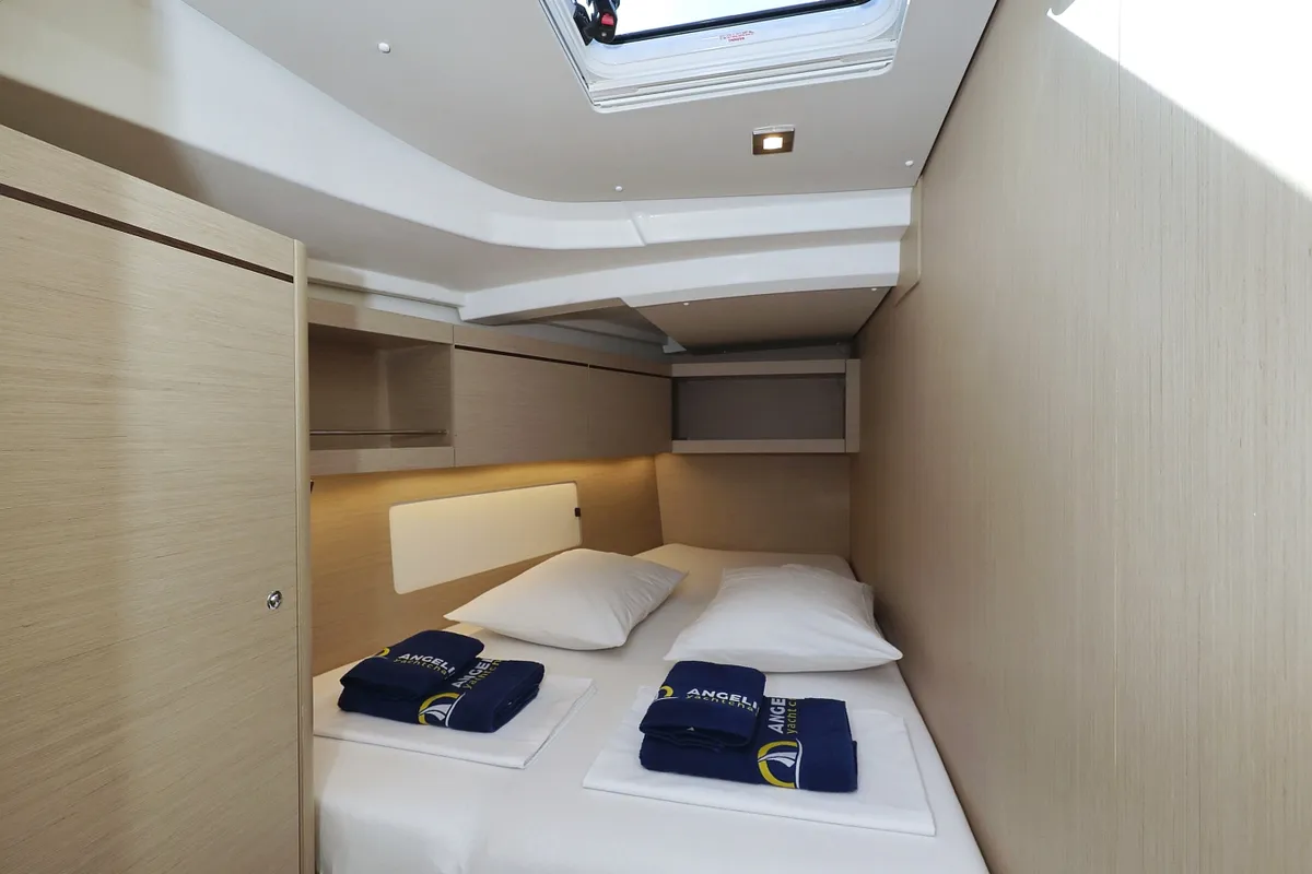 Cabin on Anne, a Beneteau Oceanis 46.1 sailboat at Grad Vodice, Croatia