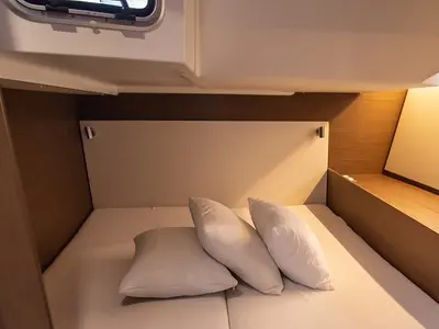 Cabin on Theodora, a Beneteau Oceanis 51.1 sailboat at Municipal Unit of Lefkada, Greece