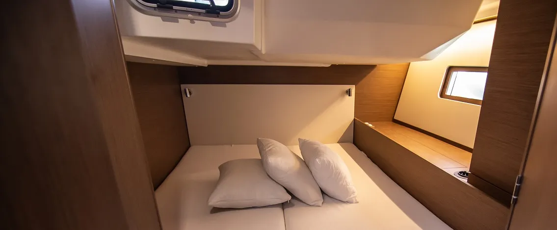 Cabin on Theodora, a Beneteau Oceanis 51.1 sailboat at Municipal Unit of Lefkada, Greece