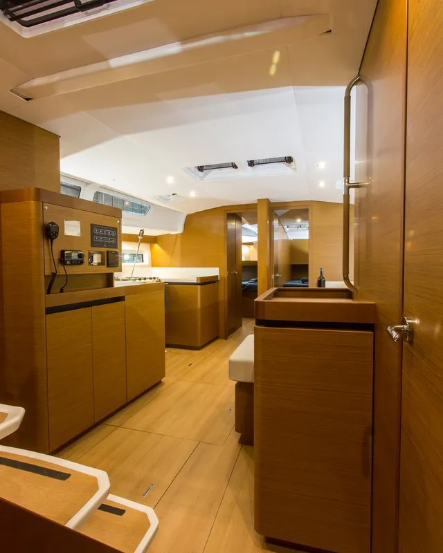 Wanderlust, a Jeanneau Sun Odyssey 490 sailboat at Athens, Greece