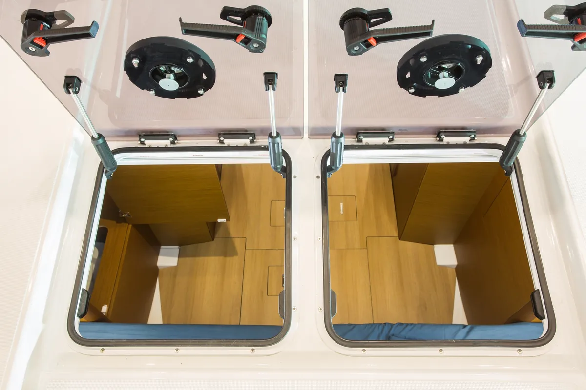 Wanderlust, a Jeanneau Sun Odyssey 490 sailboat at Athens, Greece