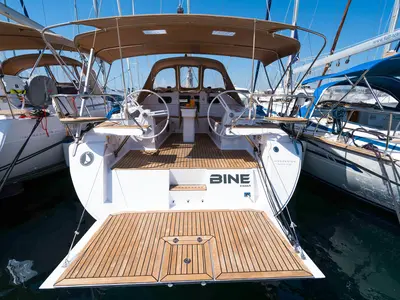 Bine, a Elan Impression 45 sailboat at Grad Biograd na Moru, Croatia