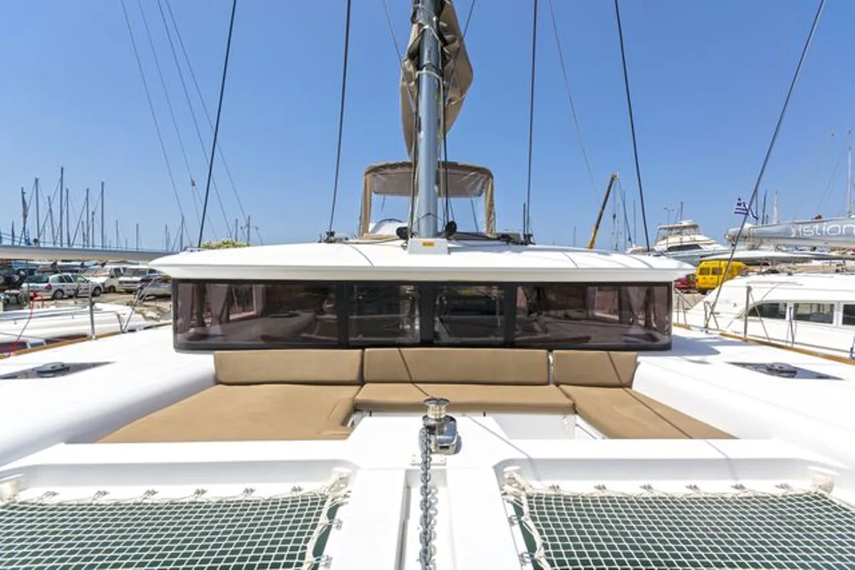 Anna Tessa, a Lagoon 450 F catamaran at Municipal Unit of Ellomenos, Greece