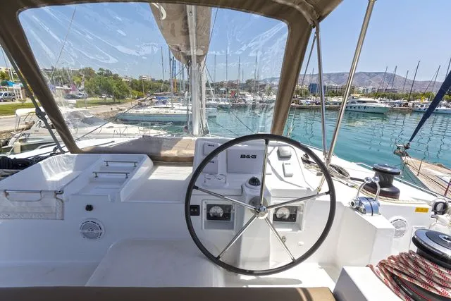 Anna Tessa, a Lagoon 450 F catamaran at Municipal Unit of Ellomenos, Greece