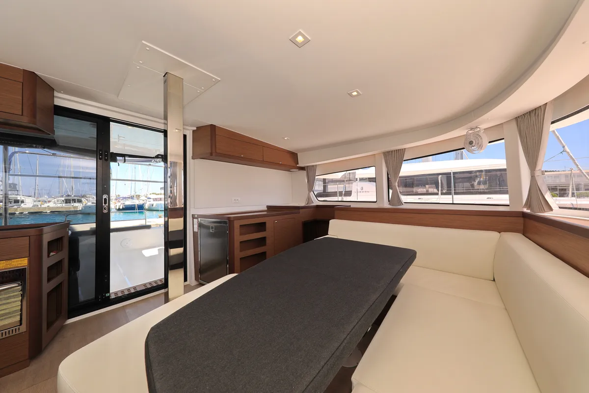 Cabin on ZEUS, a Lagoon 42 catamaran at Općina Sukošan, Croatia