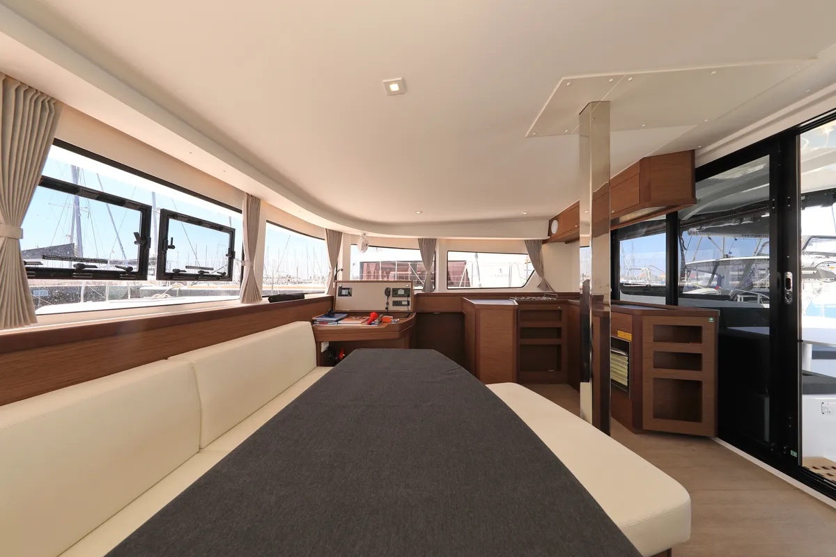 Cabin on ZEUS, a Lagoon 42 catamaran at Općina Sukošan, Croatia