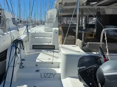 Lizzy, a Bali 4.2 catamaran at Seget Donji, Croatia