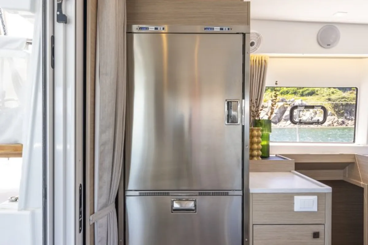 Galley of Cloud Dancer 2, a Lagoon 43 catamaran at Pa Khlok, Thailand