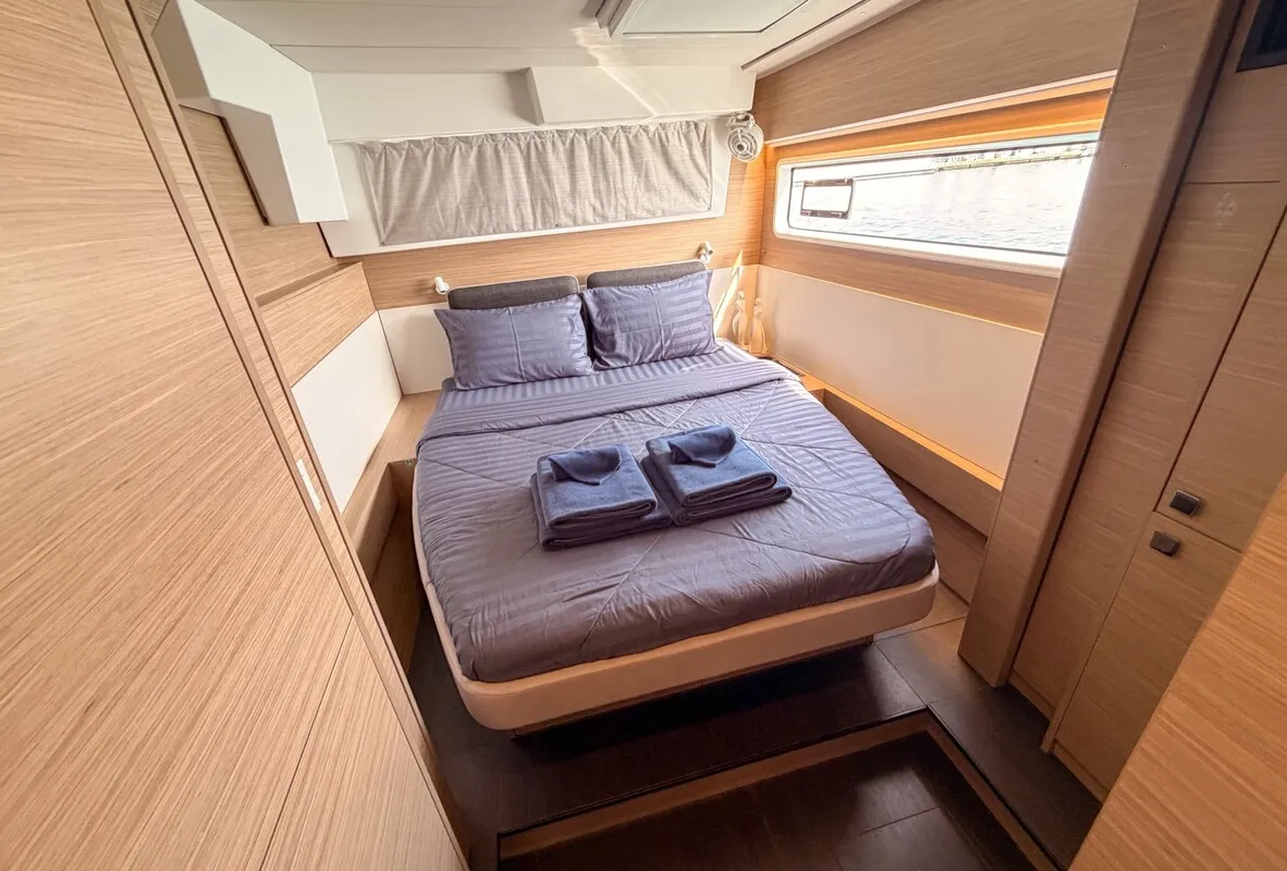 Cabin on Cloud Dancer 2, a Lagoon 43 catamaran at Pa Khlok, Thailand
