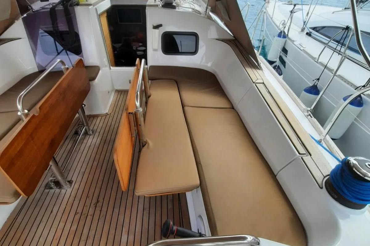Carolina, a Elan Impression 45.1 sailboat at Pirovac, Croatia