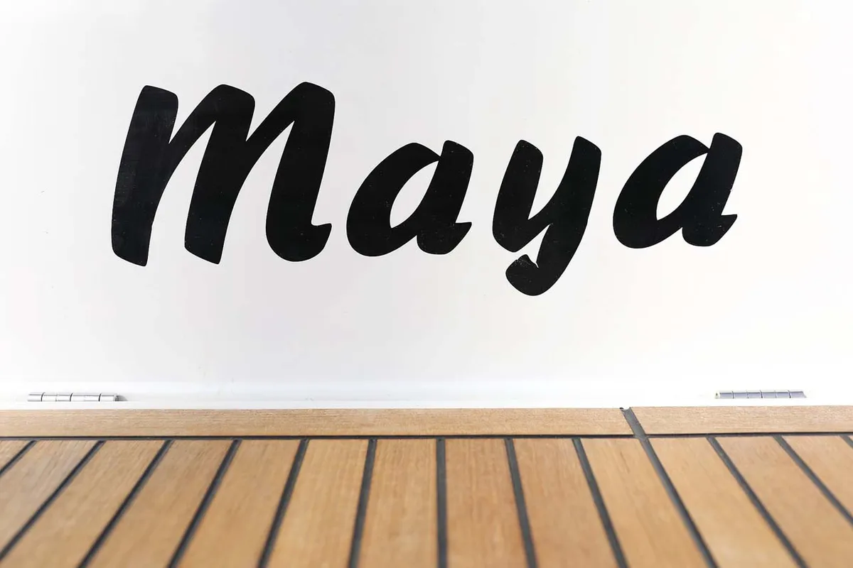 Maya, a Beneteau Oceanis 46.1 sailboat at Municipal Unit of Lefkada, Greece