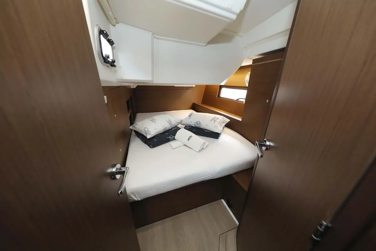 Cabin on Maya, a Beneteau Oceanis 46.1 sailboat at Municipal Unit of Lefkada, Greece