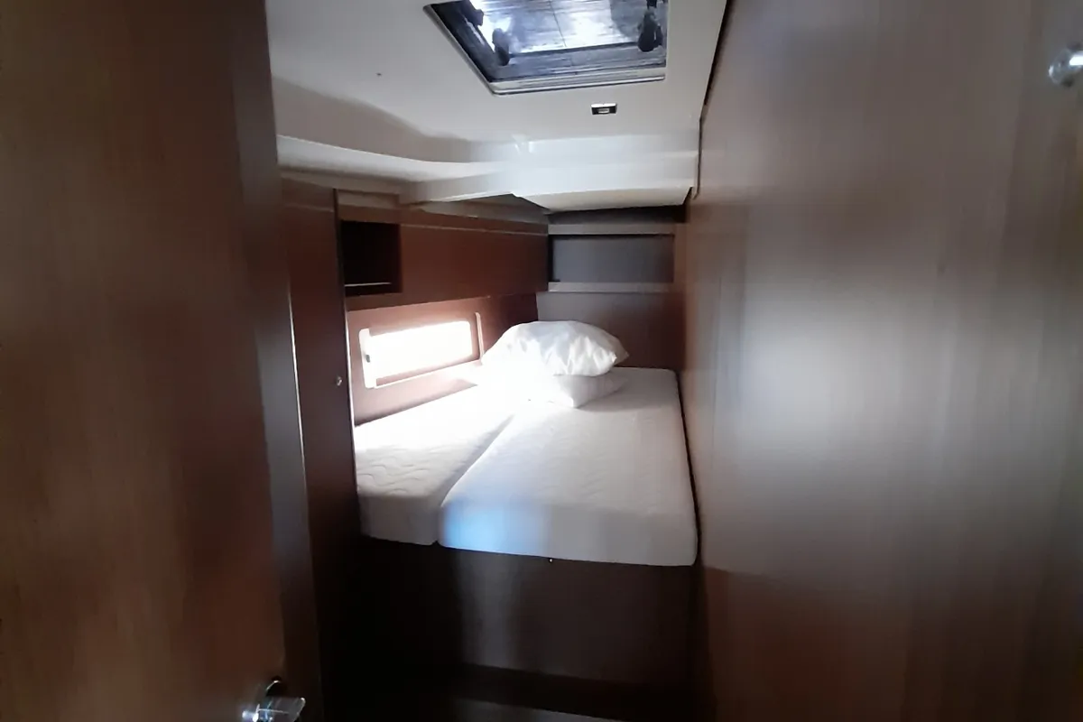 Cabin on Okiroi, a Beneteau Oceanis 46.1 sailboat at Municipal Unit of Lefkada, Greece