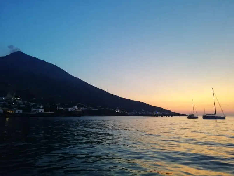 Exterior view of Sensei, a Hanse 400e sailboat at Puntone di Scarlino, Italy