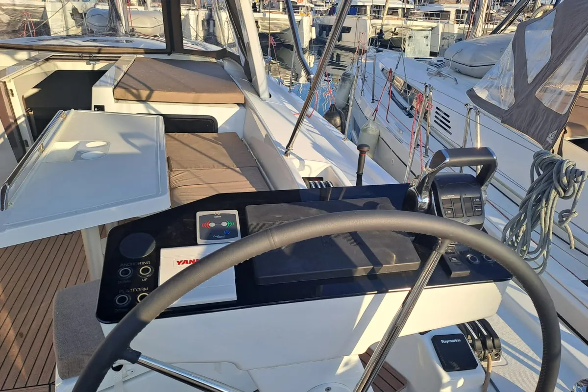 Kos 52.1, a Beneteau Oceanis 52 sailboat at Athens, Greece