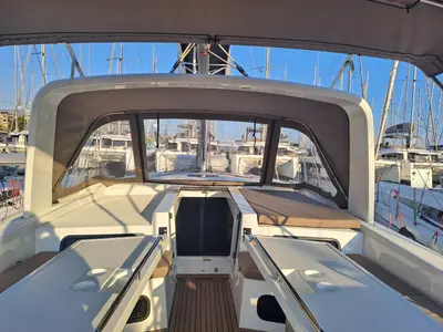 Kos 52.1, a Beneteau Oceanis 52 sailboat at Athens, Greece